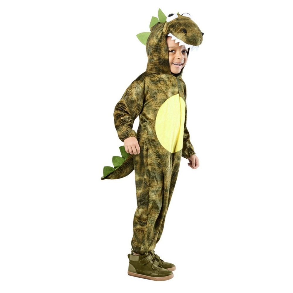 New Adorable Roaring T-Rex Dinosaur Costume for Toddler, Boys Size 2T Dress Up